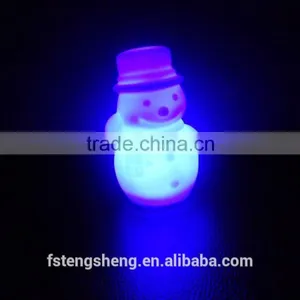 Wholesale Colour Changing Snowman Night Light With Battery for Baby thumbnail-4