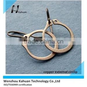 Beryllium Copper Circlip Shaft Metric Retaining Ring thumbnail-1