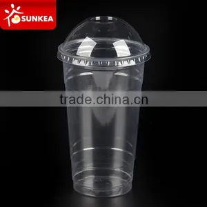 Disposable Clear Transparent PET Plastic Smoothie Milkshake Cup Quality Choice thumbnail-4