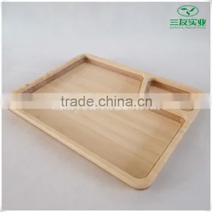 2016 Newly Good Strength Natural Suqare Bamboo Food Serving Tray thumbnail-1