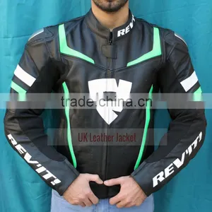 Revit Stellar Men Motorcycle Leather Jacket Quality Choice thumbnail-2