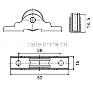 Sliding Window Pulley,Window Wheel thumbnail-6
