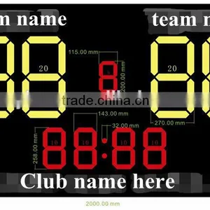 Led Football Substitute Board, Soccer Substitution Board Led Scoreboard thumbnail-1
