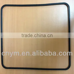 Black Silicone Rubber Gasket thumbnail-1