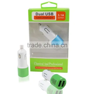 2 USB Ports Universal Dual USB Car Charger thumbnail-1