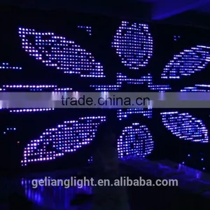 High Quality Fireproof Curtain / Flexible Soft Led Decoration Curtain thumbnail-3
