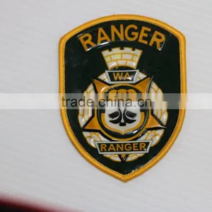 3D Emboss Logo Patch , Car Logo Embroidered Patch thumbnail-1