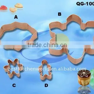 100% Food Grade Different Shapes Stainless Steel Cookie Cutter thumbnail-1