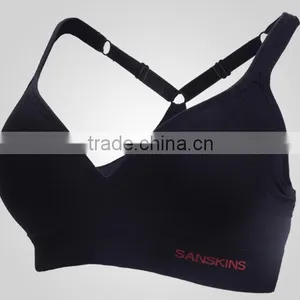 Low Price Hot Sex Women's Sport Bra no Trace no Rims,gym Bra thumbnail-4