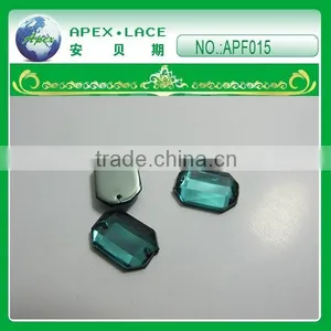 Octagon Acrylic Bead Taiwan Qualily,New Acrylic Stone,Acrylic Hot Fix Stone thumbnail-1