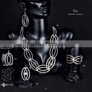 Top Quality Fashion Turkish Style Silver Plated Ring Maa 3560 thumbnail-1