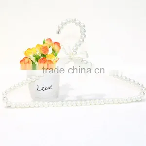 2015 Hot Sale White Pearl Baby Clothes Hanger thumbnail-1