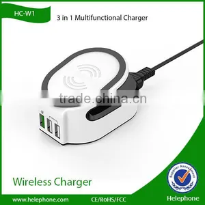 HC-W1 3 in 1 Multifunctional Charger Wireless Charger for Samsung Galaxy s6 thumbnail-1