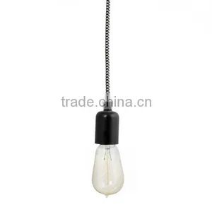 Colorful Pendant Lamp Cord Set Metal Hanging Light thumbnail-4
