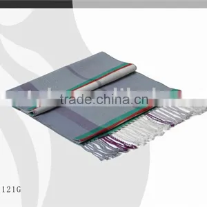 100% Silk Woven Scarf thumbnail-1