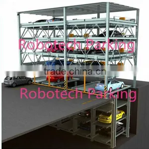 Steel Structure Smart Car Storage Parking System thumbnail-1