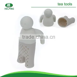 Silicone Mr Mini Tea Infuser/man Shaped Tea Strainer/tea Bag thumbnail-1