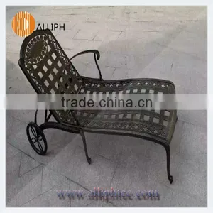 Cast Aluminum Chaise Lounge thumbnail-1
