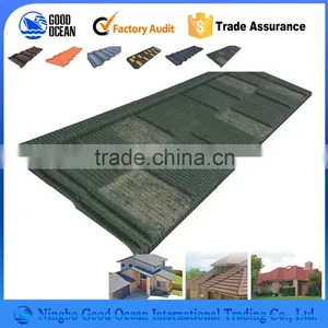 ISO-9001 Certificated Anti-UV Light/ Heat Insulation Roof Tile/ Waterproof Roof Shingle/corrugated Roof Panel thumbnail-1