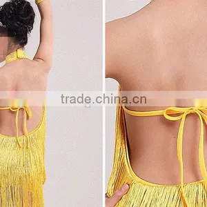 2016 Girls Latest Design Latin Dance Skirt thumbnail-6