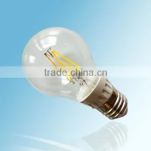 High Quality 6w A60 600lm E27 Filament LED Bulb 2700K CE Approval thumbnail-1