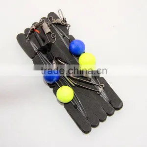 Surfcasting Rig Pulley Float Rig Two Trace Blue & Yellow Floats thumbnail-3