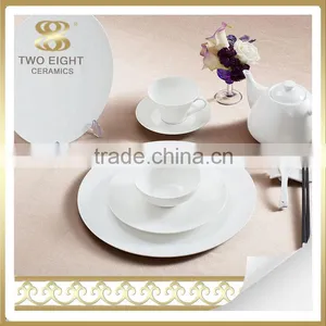 Super White Personal Design Restaurant Stoneware Plates Dishes thumbnail-1