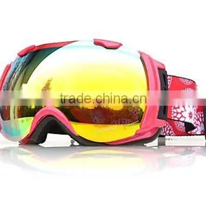 Kids' Anti-Fog TPU Retro Ski Goggles thumbnail-2