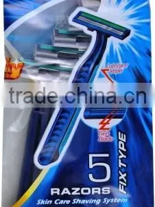 Twin Stainless Steel Blades Safety Razor thumbnail-3