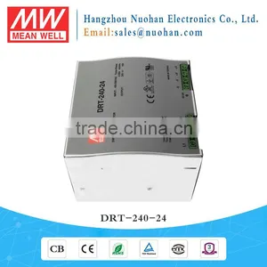 Meanwell DRT-240-24 240W 24V Three Phase Industrial DIN RAIL Power Supply thumbnail-4