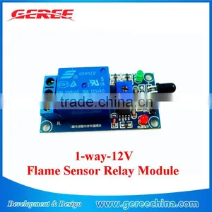 1-way-12V Flame Sensor Module Relay Module Fire Flame thumbnail-1