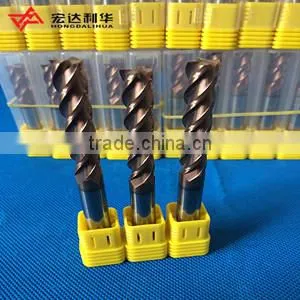 Coated Carbide End Mills With Four Flutes for CNC Milling Machine thumbnail-1