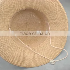 Top Level Excellent Quality Fashion Woman Beach Straw Hat thumbnail-4