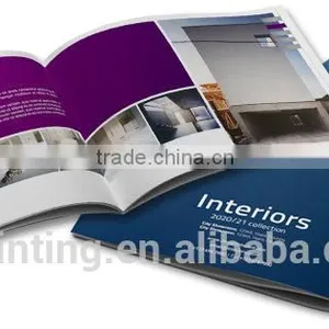 Glossy Coated Paper Flyer Printing Art Paper Folded Brochure Printing Quality Choice thumbnail-2