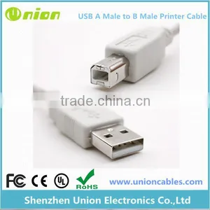 USB A TO B PRINTER SCANNER CABLE CORD FOR EPSON CANON BROTHER HP SAMSUNG LEXMARK thumbnail-1
