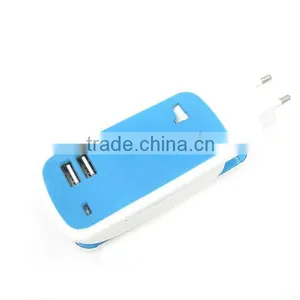 EU Power Outlet Wall With Two Usb for Europe Coutries thumbnail-2