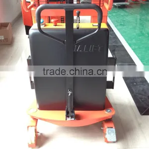 1000kg,3000mm,Semi Electric Stacker SPN1030 thumbnail-3