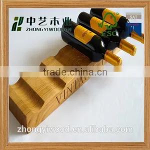 Trade Assurance Chic Wood Wine Rack Natural Wood Rack thumbnail-4