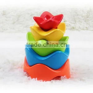 Early Teaching Toys Intelligent Baby Plastic Stacking Toys thumbnail-3