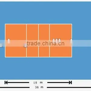 PVC Flooring for Volleyball Court/pvc Laminate Flooring thumbnail-1