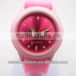 2013 New Popular Silicone Wristband Ladies Watch thumbnail-1