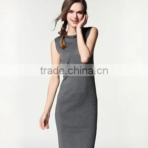 2016 Fashion Ladies Western Long Dress With Knitted Style thumbnail-2