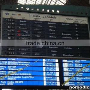 P10 Led Dualcolor Board Railway Station thumbnail-1