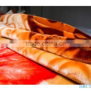 Hot Selling New Design 100 % Polyester Korean Style 2 Ply Mink Blanket thumbnail-4