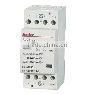 AUC6 With Semko Certificate Magnetic Types of Contactor 4p 25A thumbnail-1