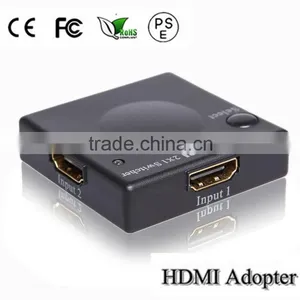 2 Way Automatic Hdmi Splitter 2 in 1 Out Support 3D 1080P thumbnail-1