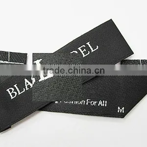 Woven Edged Mattalic Thread Needle Loom Label thumbnail-1