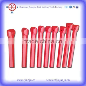 Tapered Drill Rods Tungsten H22*108mm Integral Drill Rods Drill Pipe thumbnail-2