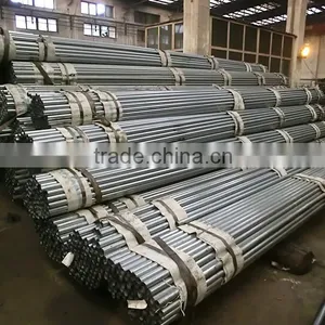 HIGH QUALITY BS1387 CONSTRUCTION MATERIAL GALVANIZED STEEL PIPE thumbnail-1
