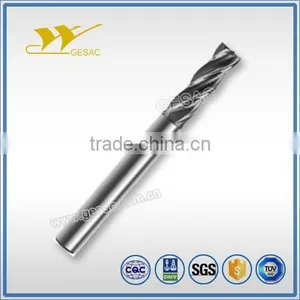 4 Flute Standard Length Square Tungsten Carbide End Mill for Stainless Steel Milling thumbnail-1